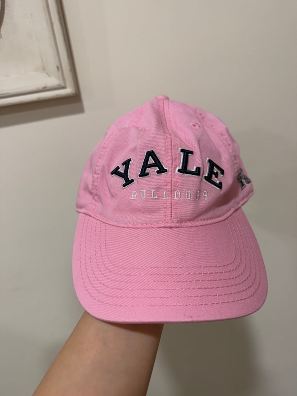Legacy Pink YALE Bulldogs Baseball Cap